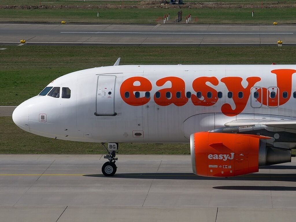 Easyjet flugzeug